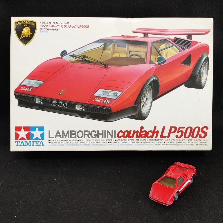 Tamiya 2007 Lamborghini Countach LP500S Model Kit, Hobbies & Toys, Toys &  Games on Carousell