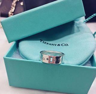 Tiffany & co diamond diamond keyhole lock ring