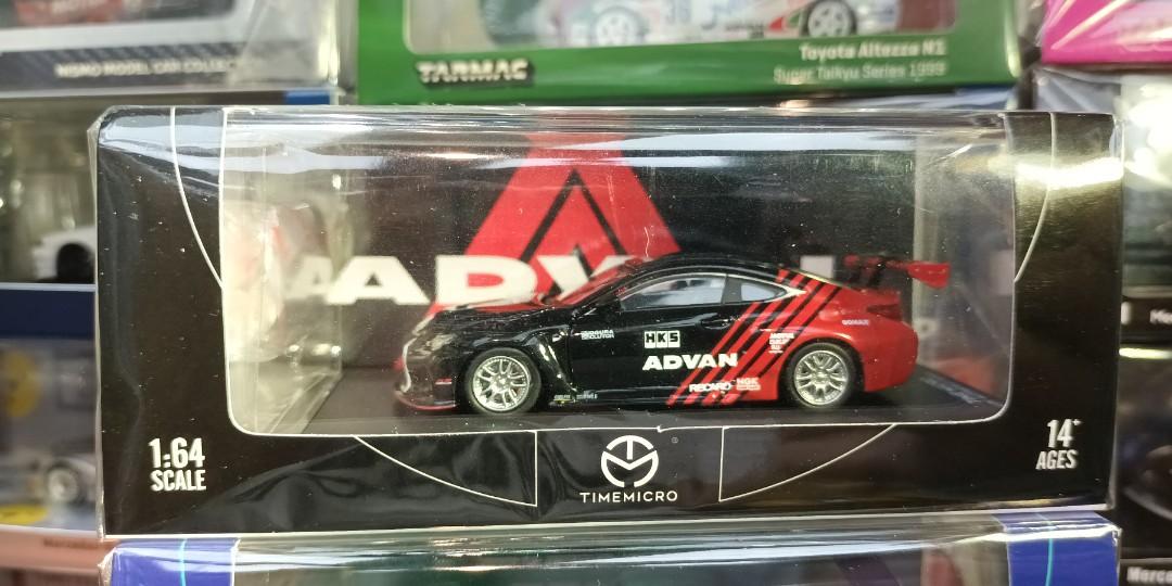 time micro 1:64 lexus RCF JPS advan 連人偶, 公告欄- Carousell