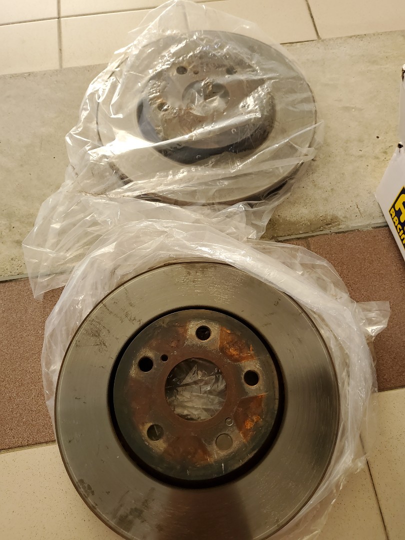 Toyota CHR front brake whole set, Car Accessories, Accessories on Carousell