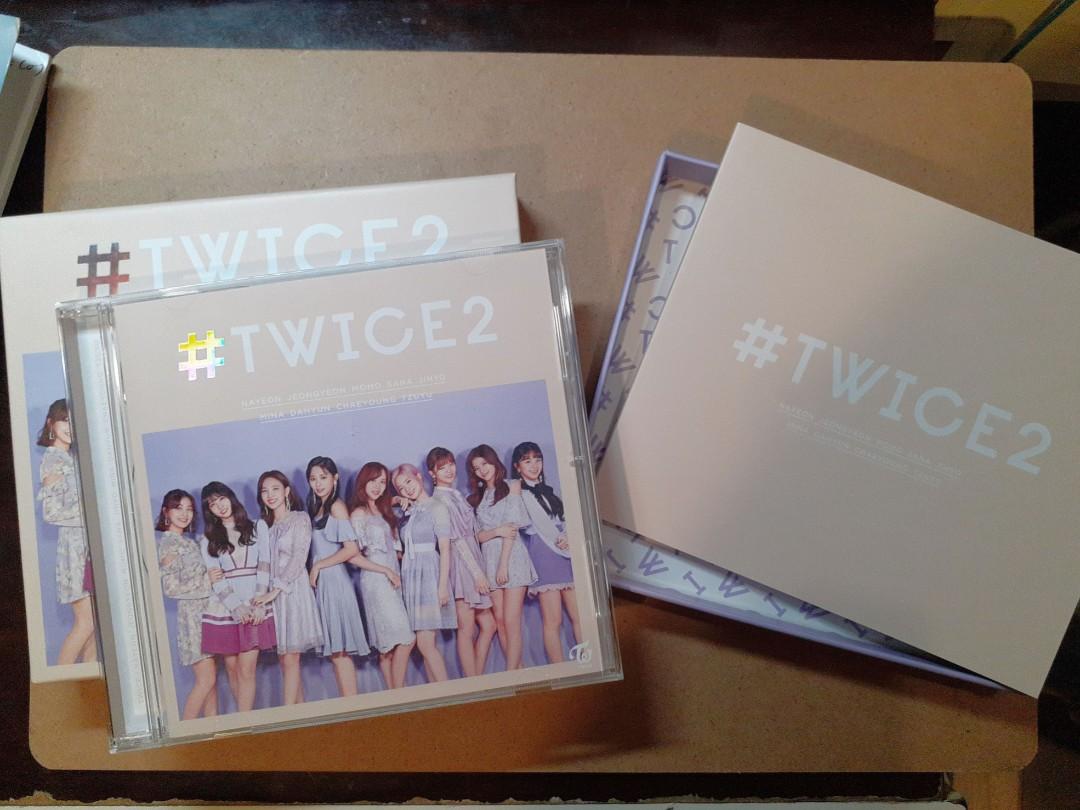 TWICE - #TWICE2 初回限定盤A 日專, 興趣及遊戲, 收藏品及紀念品, 韓流