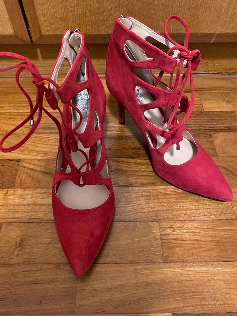 Vince camuto shop lace up heels