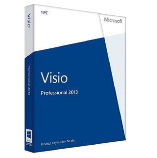 Visio 2013 Professional, License Key, For 1 Device