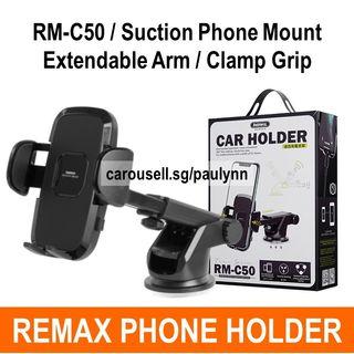 Windscreen Car Phone Holder REMAX RM-C50 Suction Phone Mount