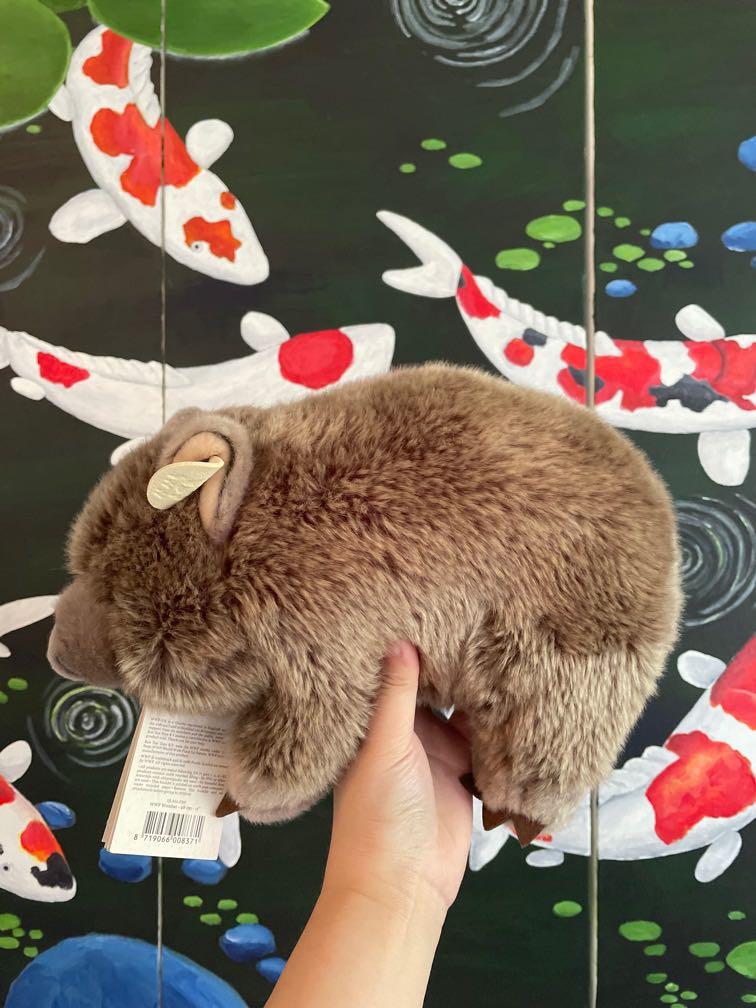 giant wombat stuffed animal
