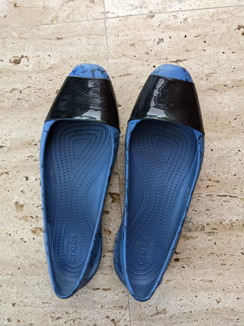 Women s Crocs Sienna Flat Size 8 Women s Fashion Footwear Flats on Carousell