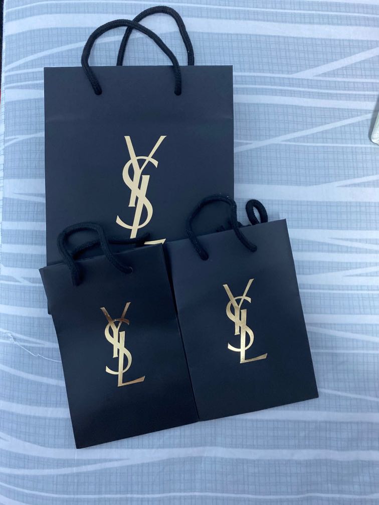 YSL paper bag, Women's Fashion, Watches & Accessories, Other ...