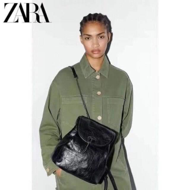 Zara drawstring backpack Clearance