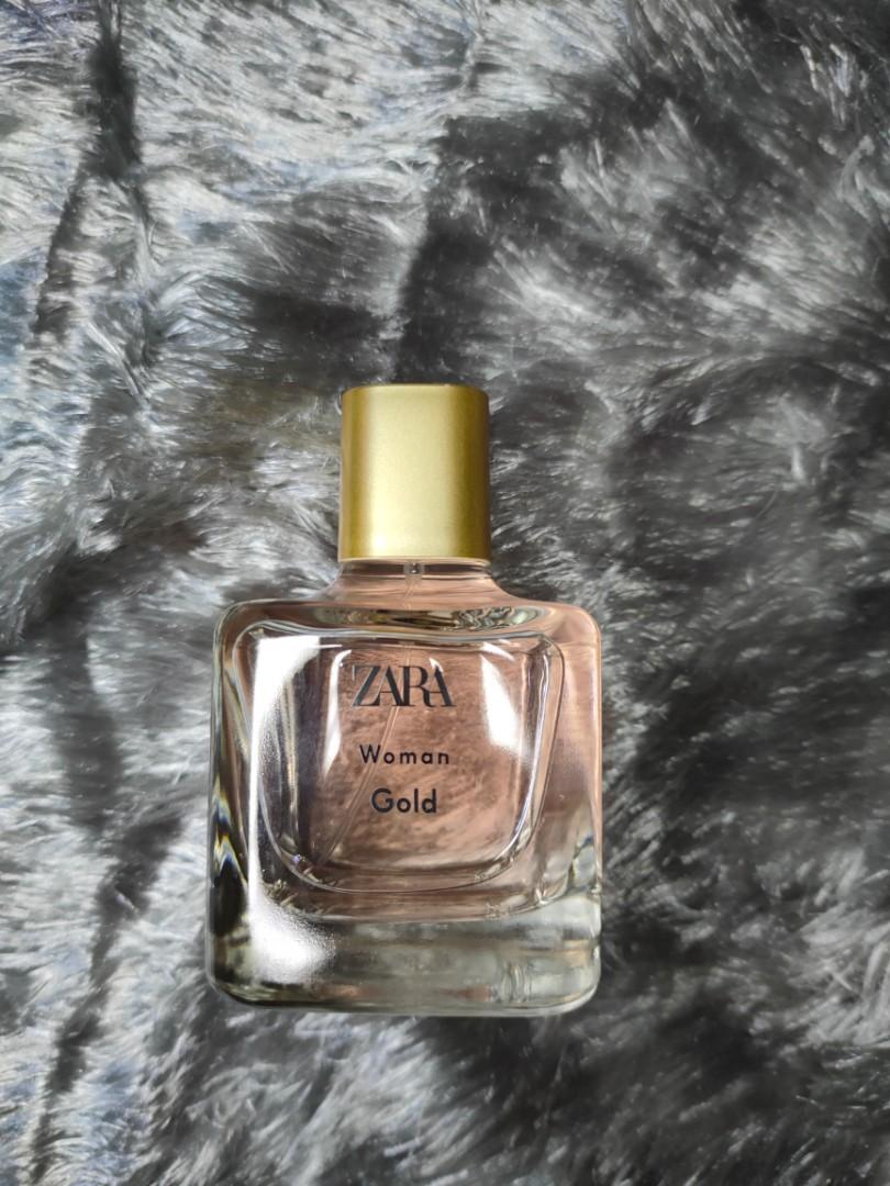 Zara perfume- Woman Gold, Beauty & Personal Care, Fragrance & Deodorants on  Carousell