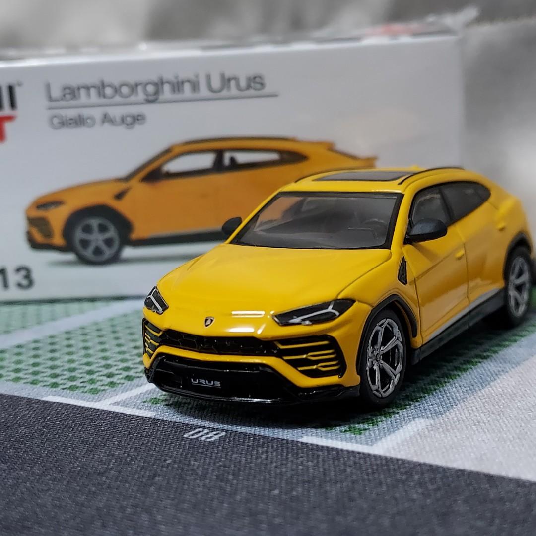 Miniature Lamborghini Urus 2017 – Looksmart LS484A, échelle 1/43, Résine Jaune