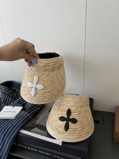 🧢 2 Colors Available SMFK Straw Sun Hat with Open Top64202086392065110