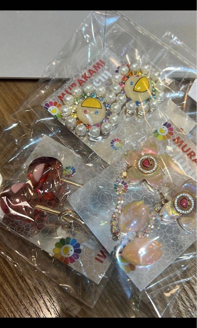 現貨一件  ❤️ 日本村上隆Takashi Murakami x Liquem Flower Earrings