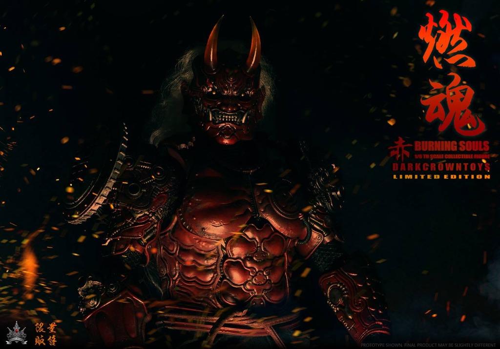 DARKCROWNTOYS 1/6 燃魂 BURNING SOULS 赤鬼