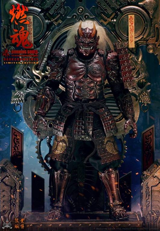 DARKCROWNTOYS 1/6 燃魂 BURNING SOULS 赤鬼