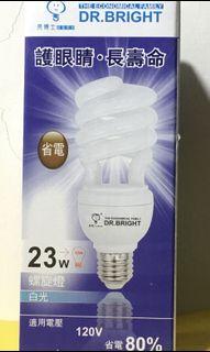 亮博士 DR.BRIGHT 白光 燈泡 螺旋燈泡 23W 120V/60Hz