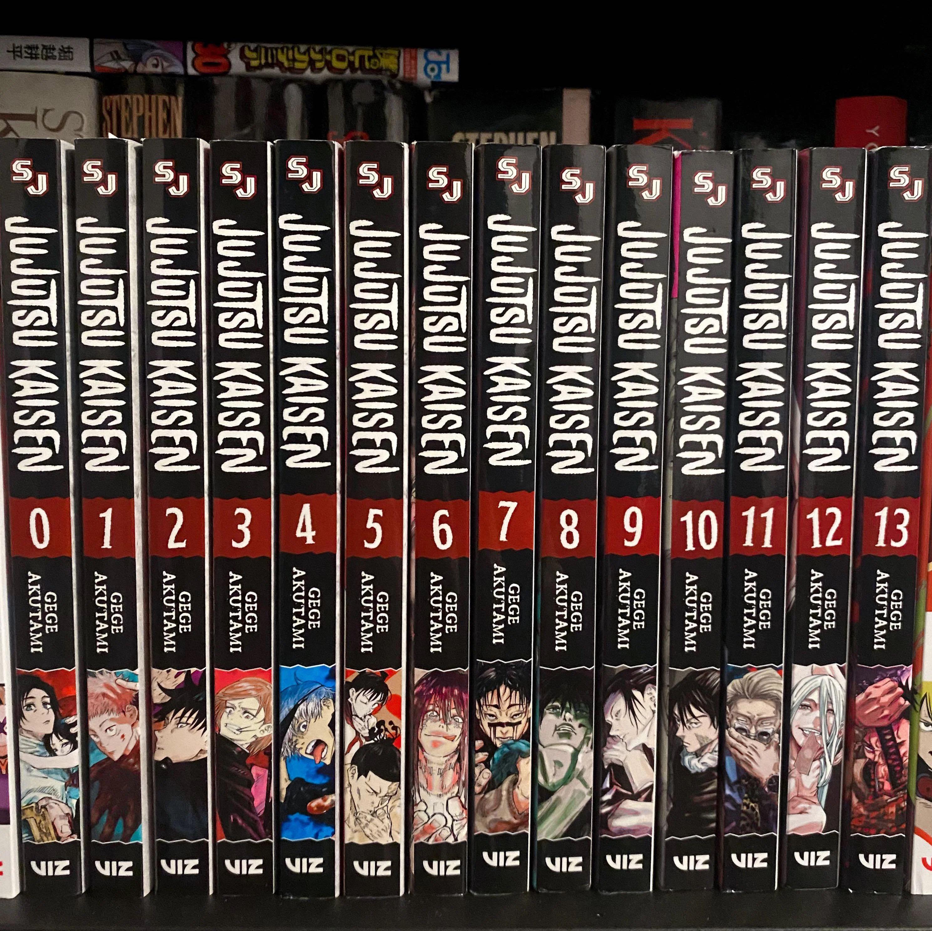 Jujutsu Kaisen Manga Volumes 0 15 Set By Gege Akutami Lagoagriogobec 4538