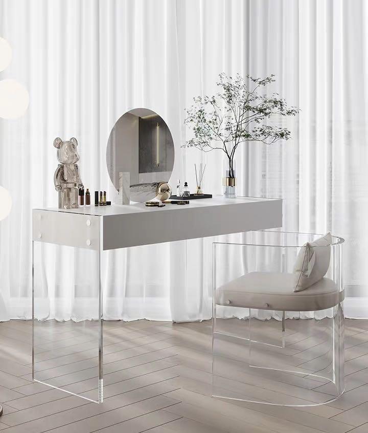 Perspex dressing best sale table