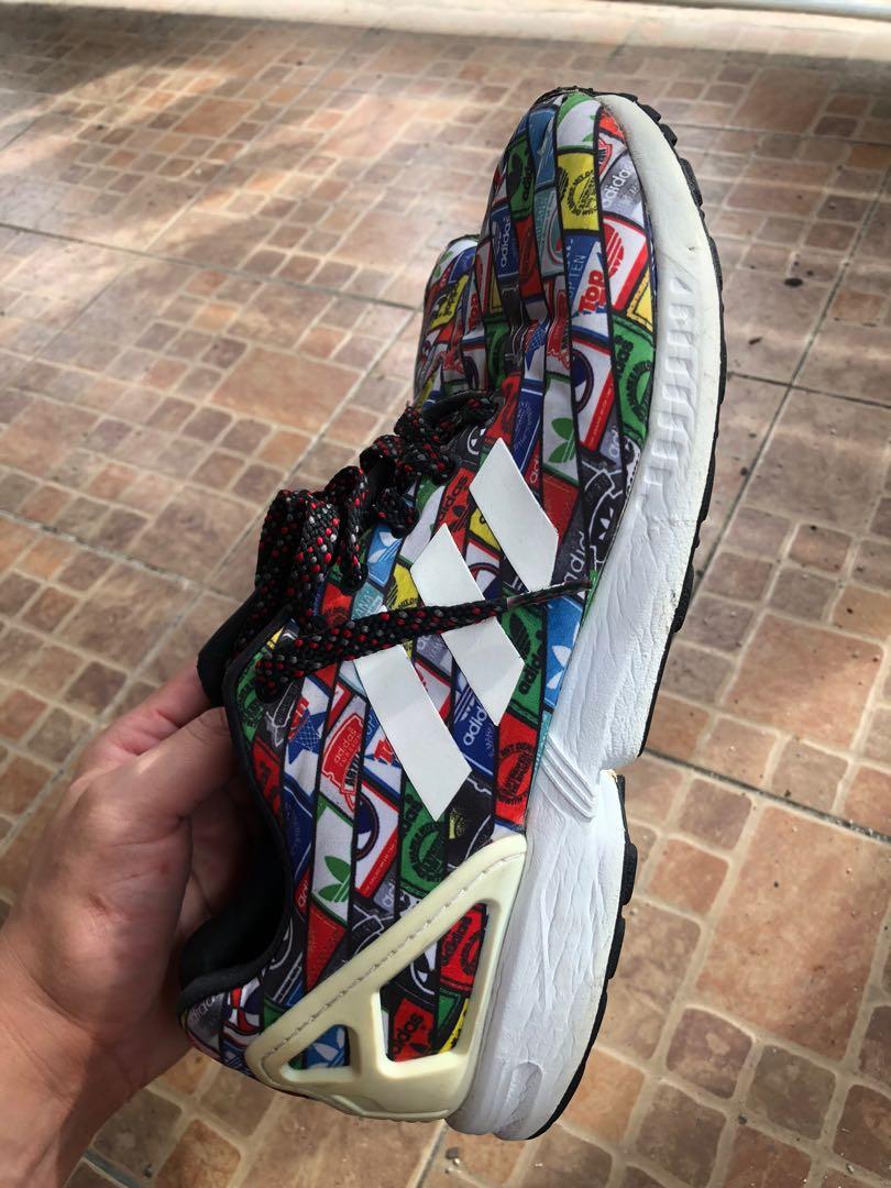 Adidas zx flux multicolor homme hot sale
