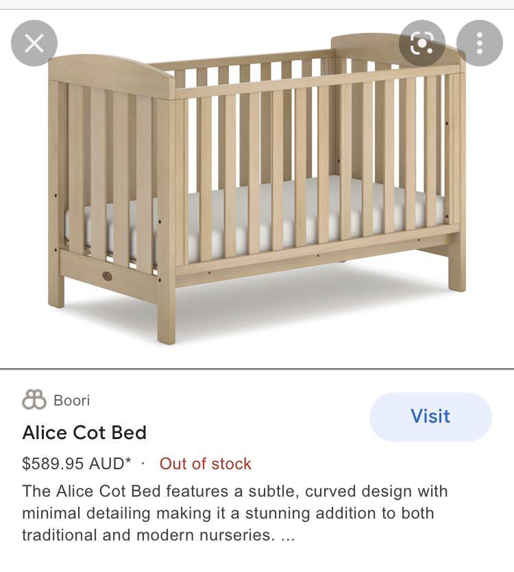 Cosatto baby cot discount