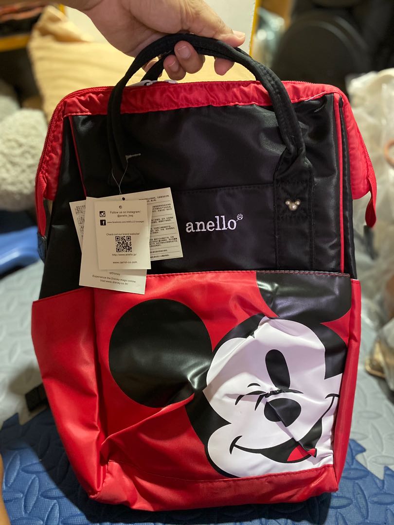 Anello Mickey Backpack, Women's Fashion 