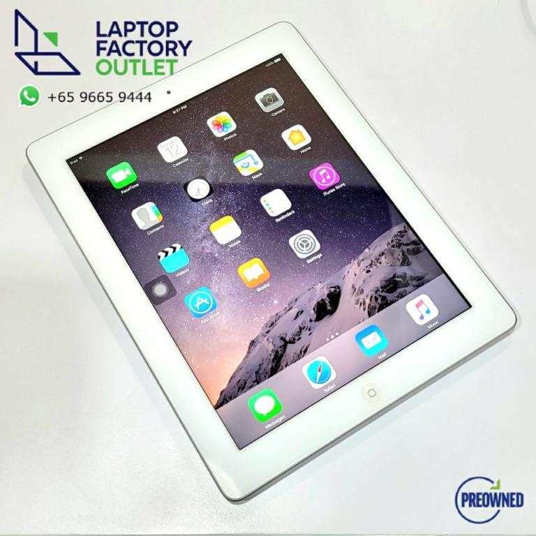 APPLE IPAD 4 (A1458) WIFI 16GB (WHITE), Mobile Phones  Gadgets, Tablets,  iPad on Carousell