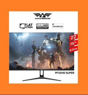 Armaggeddon Pixxel+ Pro PF22HD Super 2022 Gaming Monitor with 75hz Refresh Rate