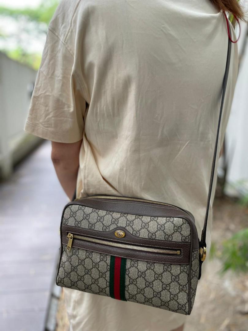 Authentic Gucci Ophidia GG Supreme medium crossbody / shoulder bag / handbag,  Luxury, Bags & Wallets on Carousell