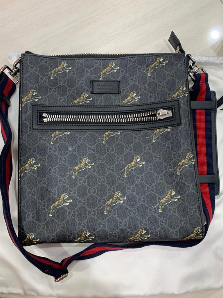 Gucci man bag tiger sales