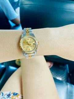 AUTHENTIC ROLEX DATEJUST LADIES WATCH