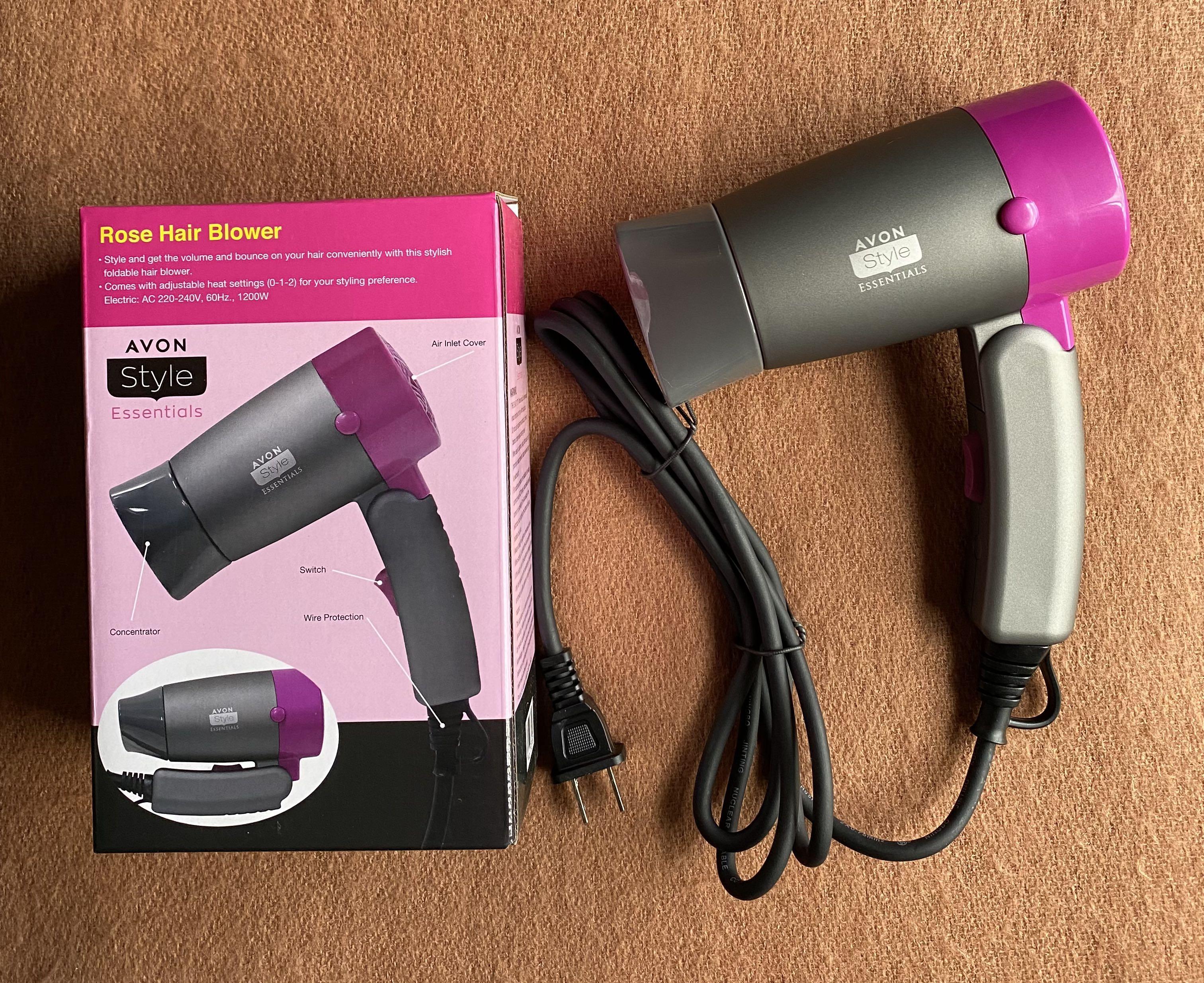 AVON ROSE HAIR BLOWER, Beauty & Personal Care, Hair on Carousell
