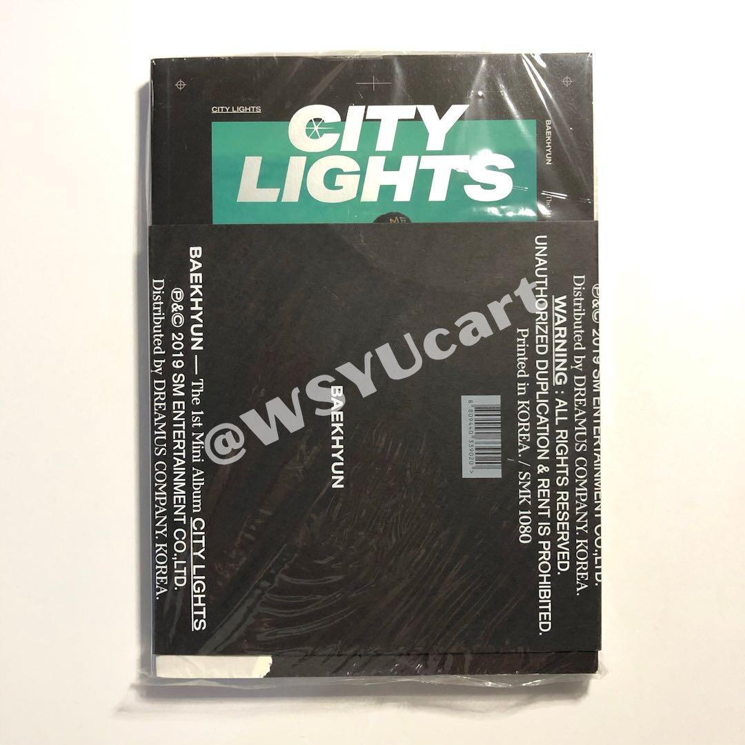 Unsealed Baekhyun City Lights (Category: Storybooks) located in Marikina City. Submitted by wsyucart (Listing ID 1160419771, Image 1). Description: Onhand Mop:gcash Mod:sco.