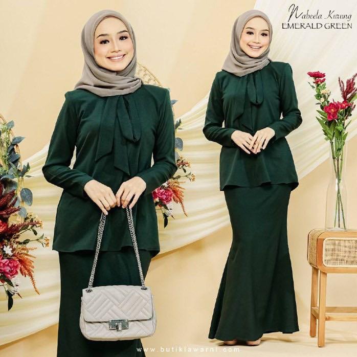 Mermaid baju kurung top
