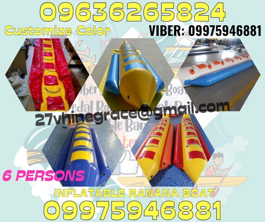 Banana Boat Water Sports with 6 Persons, Sports Equipment, Sports