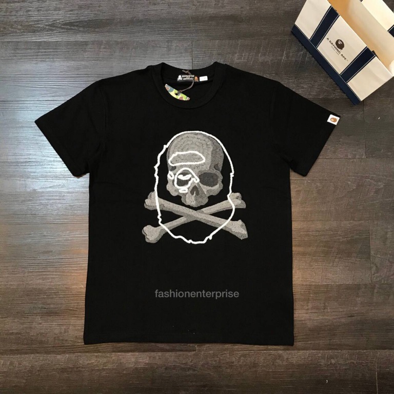 Bape x Mastermind Japan MMJ Tee Men s Fashion Tops Sets Tshirts Polo Shirts on Carousell