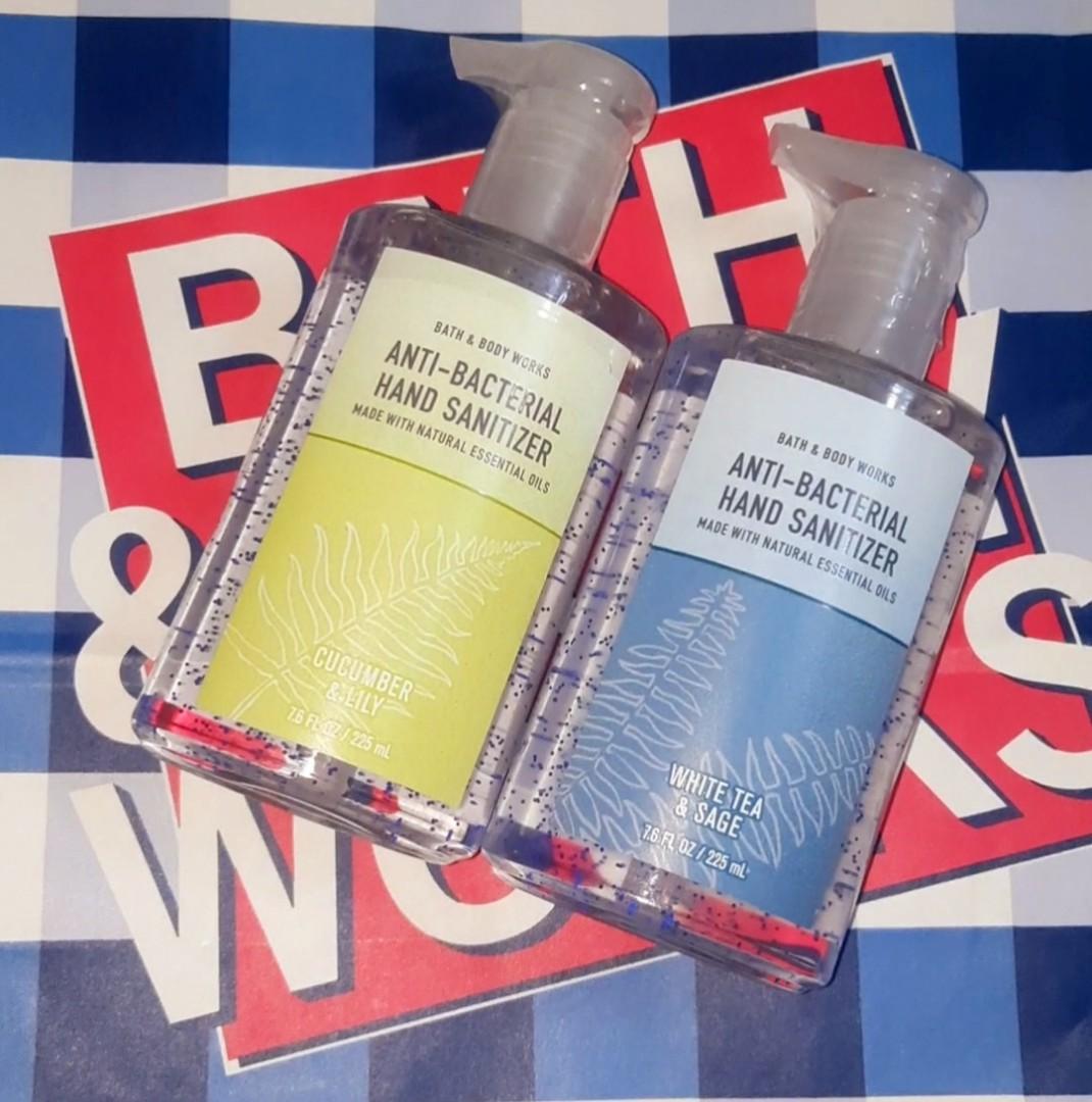 Bath & Body Works White Tea & Sage Antibacterial Hand Sanitizer Pump