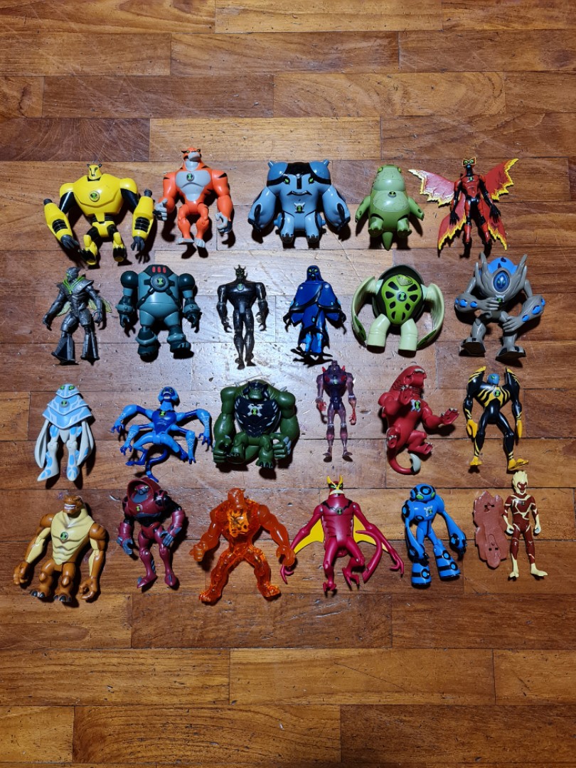 new ben 10 figures
