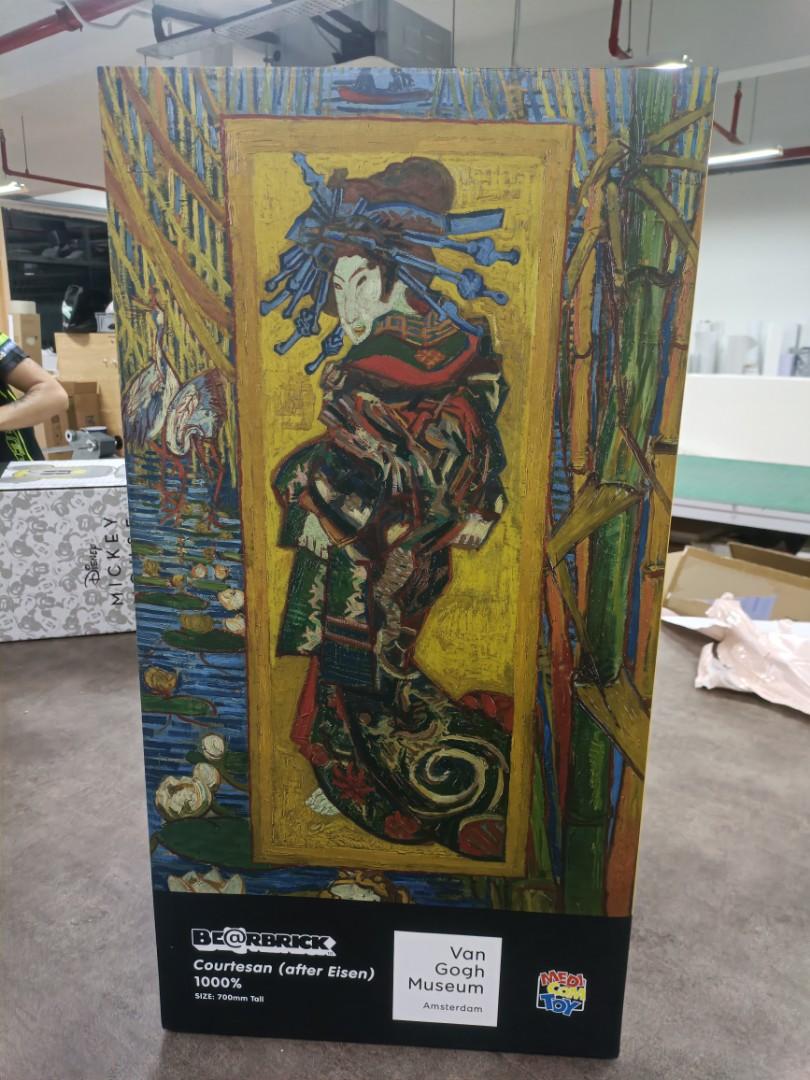 BE@RBRICK Van Gogh Museum Courtesan(After Eisen) 1000%, Hobbies & Toys, Toys & Games on Carousell