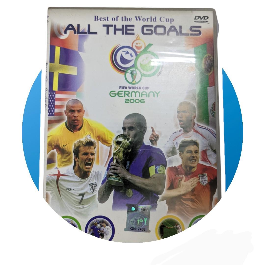Best of the World Cup, ALL THE GOALS, DVD VIDEOC, FIFA WORLD CUP, 2006 -  World Cup 2022 - ElURO 2020 - Fabio Cannavaro -Stephen Gerrard - David