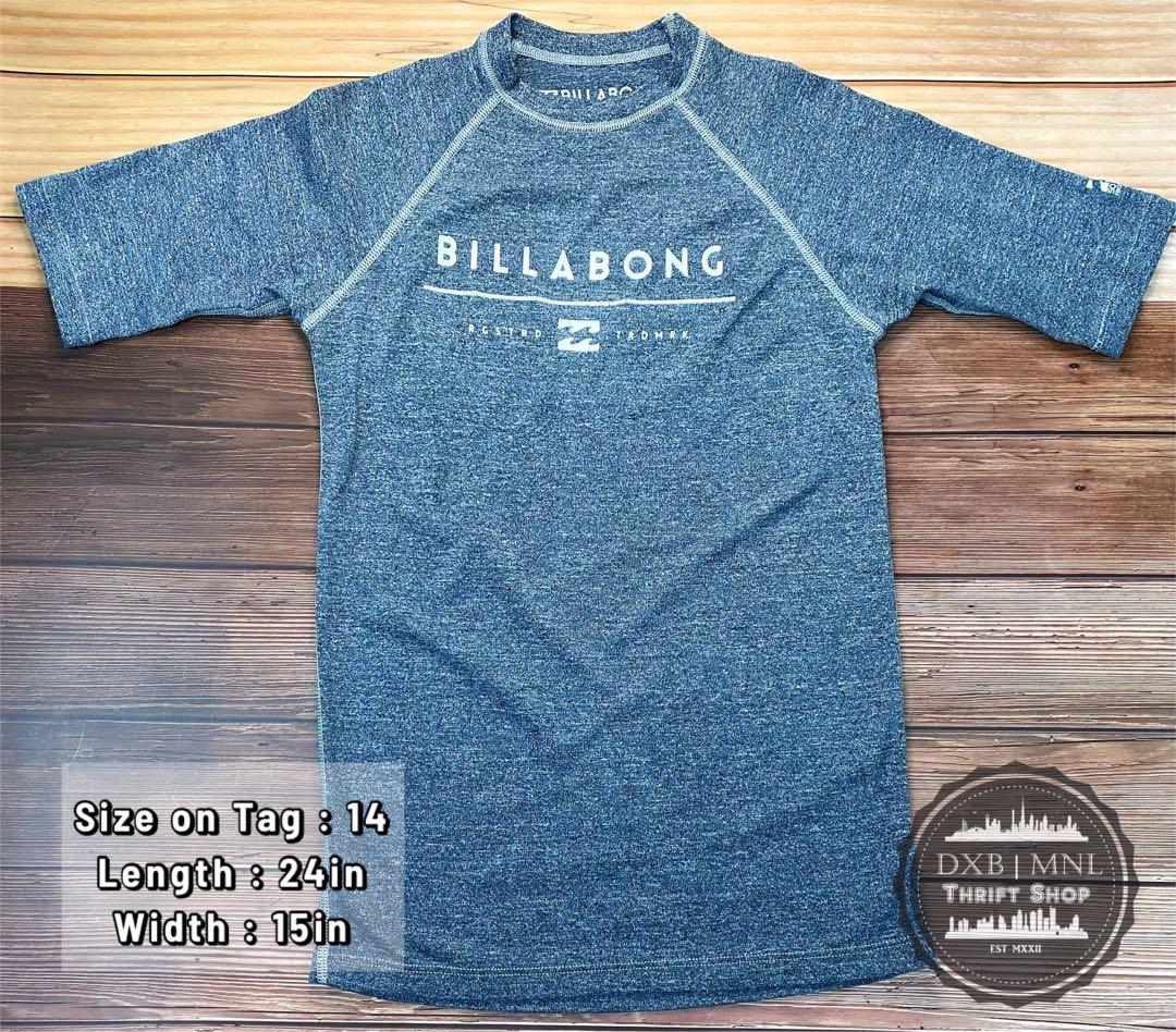 Billabong_08 - Gray (Category: Activewear) located in Makati City. Submitted by applemchan (Listing ID 1160441654, Image 1). Description: Please do visit and follow our main page po for more thrift items : ☑️ https://m.facebook.com/DxbMnlThriftShop/ 🔹 Guaranteed 100% original 🔹 These are all “thrift” items (preloved) but in good condition, pls do manage your expectations. 🔹 Items are individually selected, purchased and shipped from Dubai, UAE