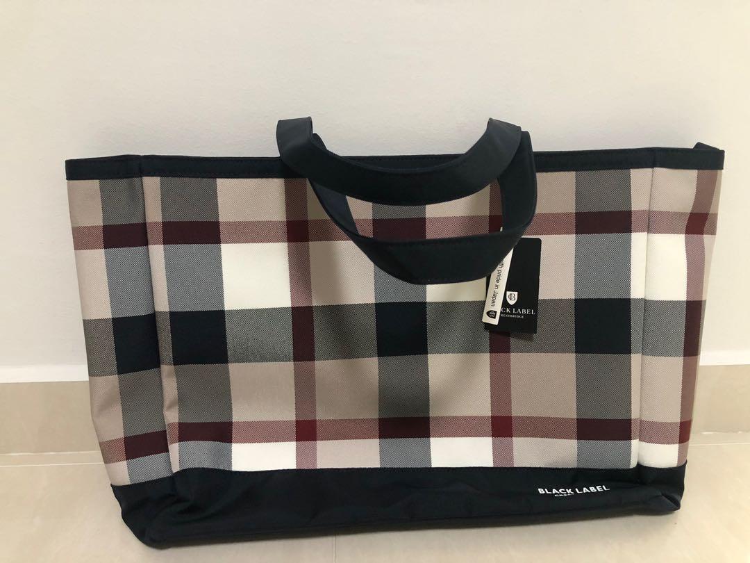 Black label crestbridge tote bag from Japan, Women's Fashion, Bags