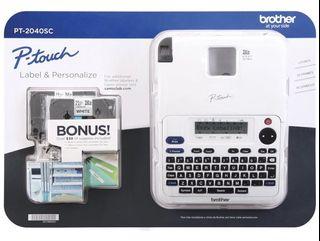 PT-2040SC BNEW Brother Label Maker with Adapter
