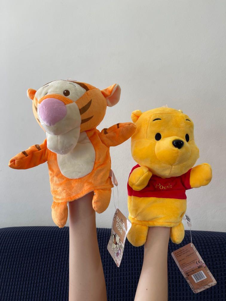 BNWT Disney Winnie The Pooh Hand Puppets Hobbies Toys Toys