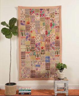 Bohemian Patchwork Tapestry