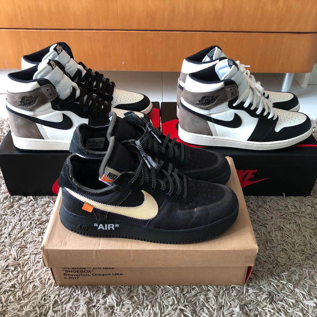 Air force jordan discount 1 off white