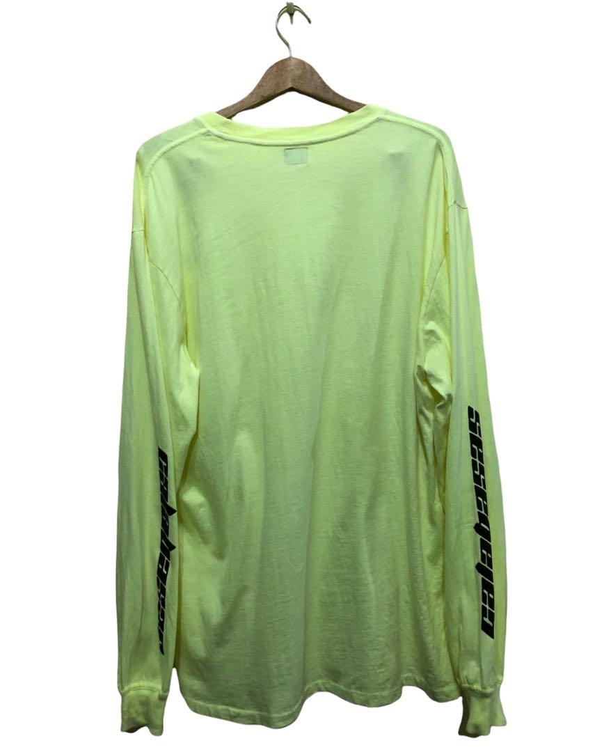 Adidas yeezy calabasas long sleeve tee clearance frozen yellow