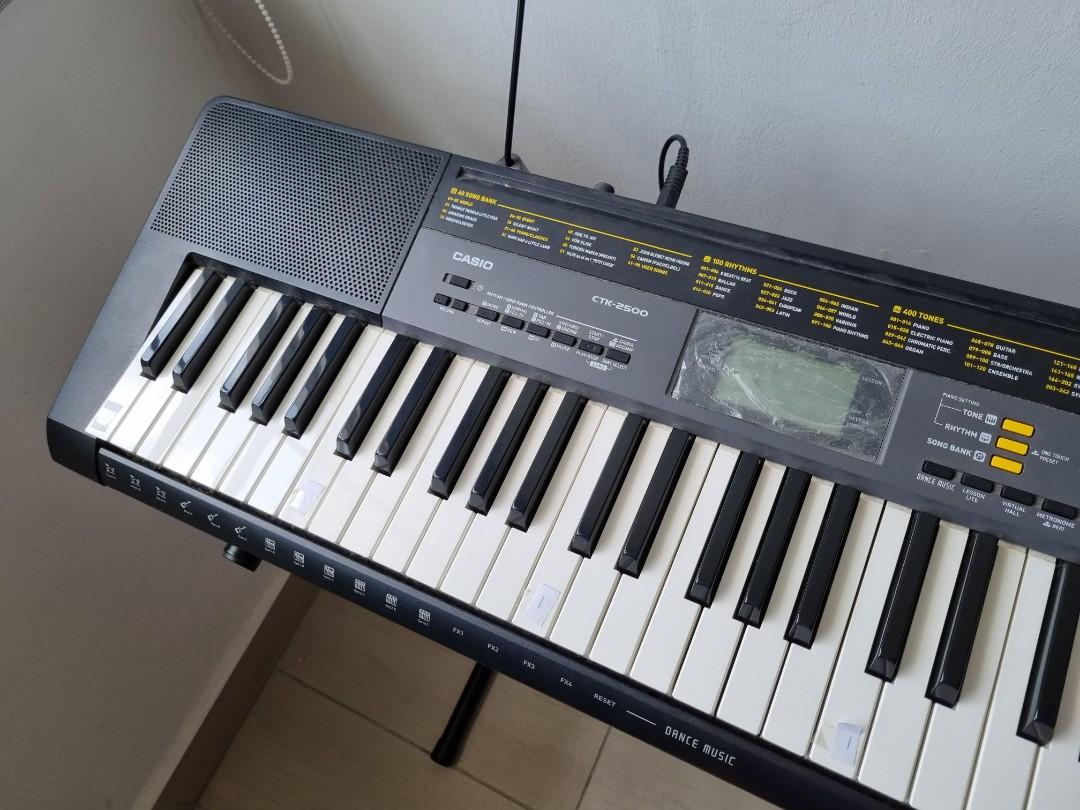 Casio CTK-2500, Hobbies & Toys, Music & Media, Musical Instruments on ...