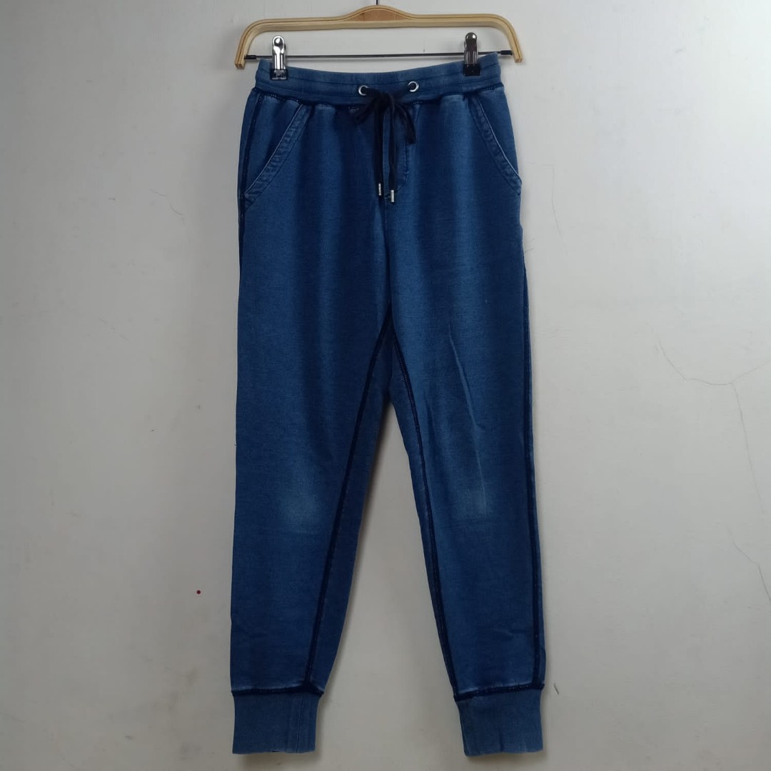 Celana GU joger Stretch, Fesyen Wanita 