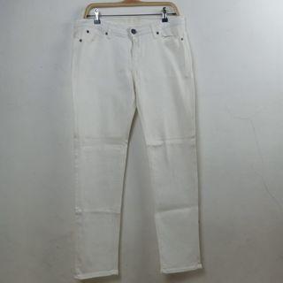 Celana jeans Stretch white closshi