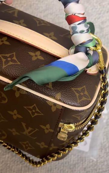 Qoo10 - NICE LV NANO MINI Horseshoe Rings D Rings Chain Sling Leather Strap  Co : Bag & Wallet