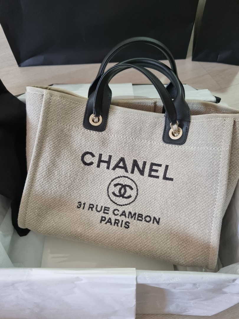 Chanel 22s Deauville Tote Small Size with Handle BNIB